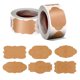 thumbnail image 1 of Etiquetas Adhesivas Kraft NQ 600 Hojas 6 Formas para Oficina y Cocina, 1 of 5