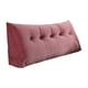 thumbnail image 1 of Matsuzay Poliéster elegante de los diversos colores suaves y cómodos de la cubierta de la almohada de la cuña de la cama fácil de cambiar Juegos de cama Cuero Rosa, 1 of 6