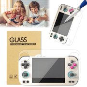 Tempered Glass Screen Protector for Anbernic RG476H, Full Coverage Film for Gaming Console
