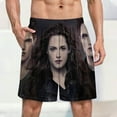thumbnail image 2 of The Twilight Saga Men's Short Pajama Pants Soft Trendy Sleep Shorts Breathable Ice Silk Lounge Shorts 3XL, 2 of 8