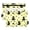 Cute Black Duck, variant on Dogs Silhouette 2 Pack Pencil Pouch for 3 Ring Binder Smooth Zipper Folders with Pockets Clear Window Pencil Case