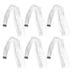 thumbnail image 1 of 6pcs Clip in Hair Tinsel Set Polyester Fiber Trimmable Washable Glitter Hair Tinsel Extensions for Music Festivals Cosplay, 1 of 4