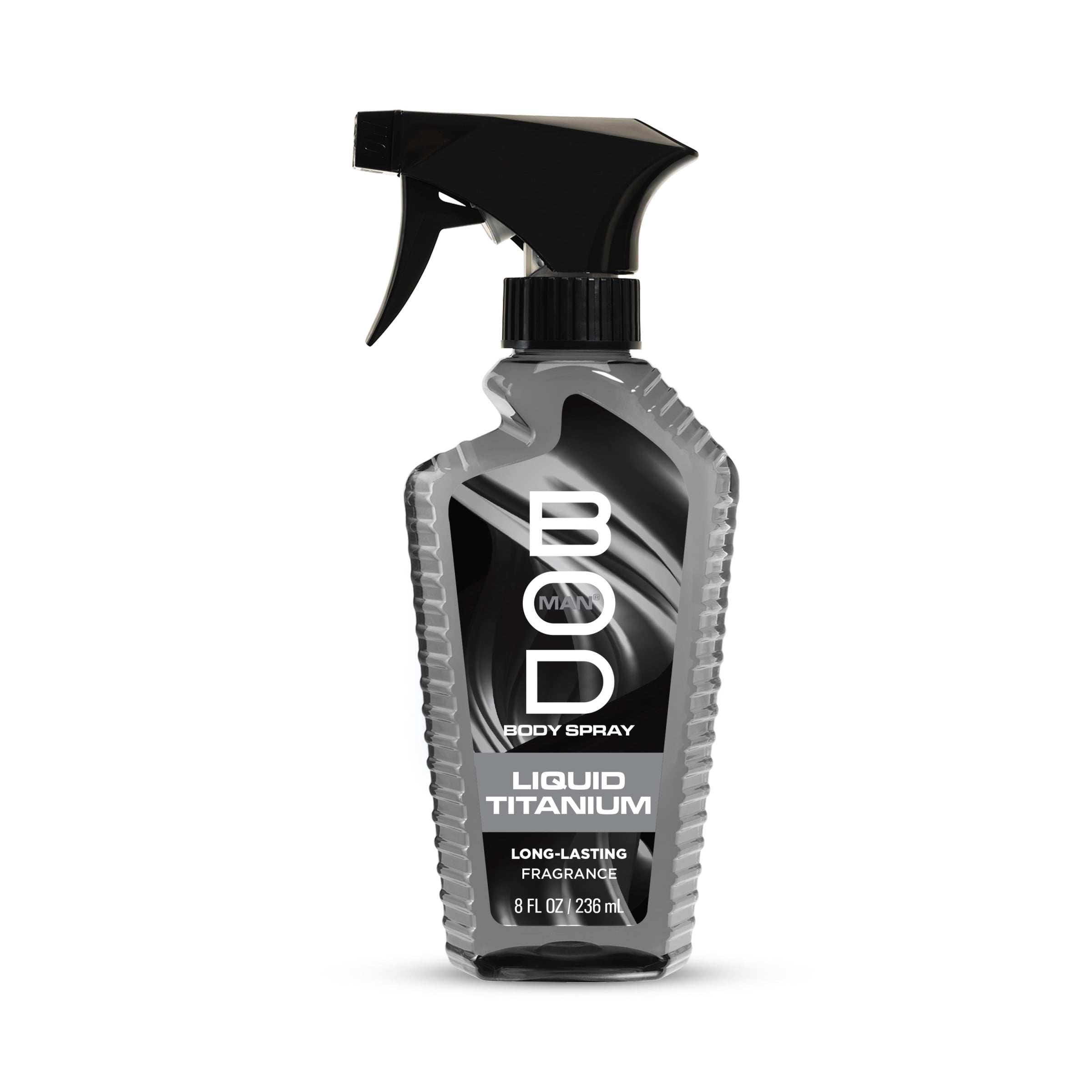 (2 pack) BOD man Fragrance Body Spray, Titanium, 8 fl oz