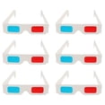 thumbnail image 3 of GOOHOCHY 100 gafas de cartón 3D universales anaglifo para películas y vídeos, 3 of 8