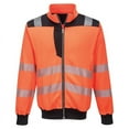 thumbnail image 2 of Portwest PW370 Hi-Vis Reflective Sweatshirt Yellow/Black, Small, 2 of 2