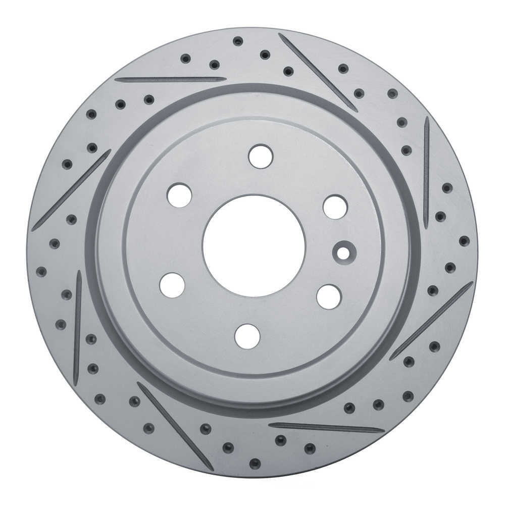 Dynamic Friction Company 830-46045R DFC Geoperformance Rotor - Drilled and Slotted