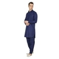 thumbnail image 2 of Pakistani Indian men's suit in comfortable cotton dress Pathani Kurta..., 2 of 5
