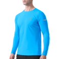 thumbnail image 1 of Camiseta de baño Roadbox de manga larga UPF 50+ Slim Fit azul, 1 of 6