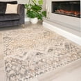 thumbnail image 2 of Kukoon Beige Vintage Living Room Rug, 2 of 3