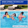 thumbnail image 4 of Silla de piscina SwimWays Spring Float Premium SunSeat azul cielo, 4 of 7