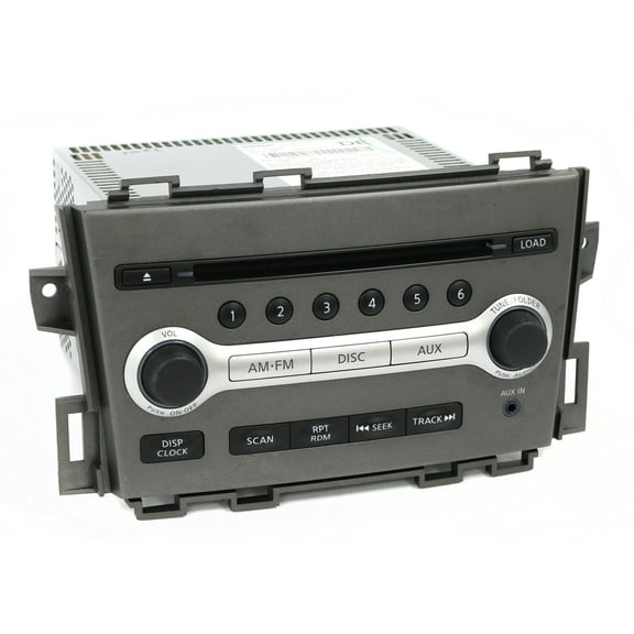 Restored Nissan 2011-2014 Murano AM FM Radio mp3 6 Disc CD Player w Aux Input 281851SX0A (Refurbished)