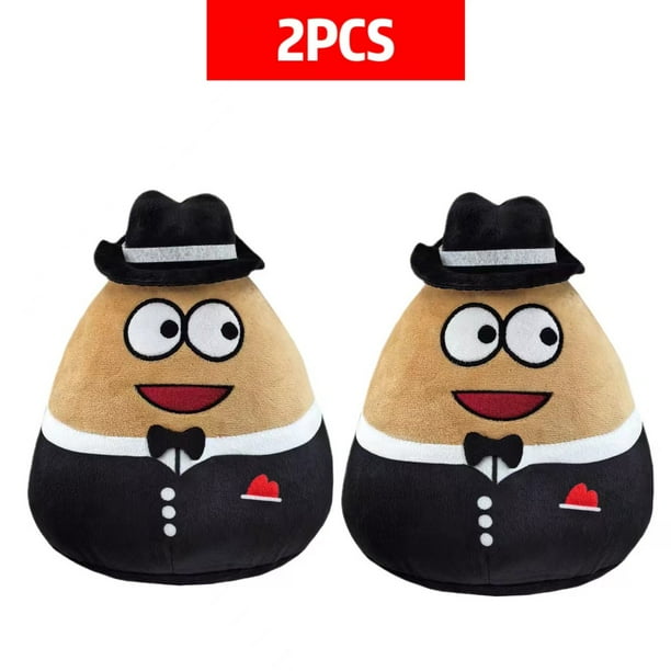 Juguete de peluche de My Pet Alien Pou para niños y niñas, muñeco de peluche Kawaii Alien, almohada suave, regalo de animales, 9 estilos