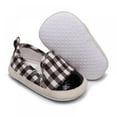 thumbnail image 6 of URMAGIC Infant Baby Boys Girls Sneakers Toddler Soft Sole Slip On First Walking Shoes Casual Flat Crib Shoe 0-6 Months, 6 of 10