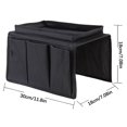 thumbnail image 2 of Bandeja para reposabrazos de sofá con organizador, bolsa colgante de almacenamiento para sofá, libro de Control remoto, artículos diversos, almacenamiento para el hogar, bolsa de almacenami Wmkox8yii qwyer641, 2 of 4