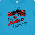 thumbnail image 4 of Inktastic My Auntie Loves Me with Cute Lady Bugs Boys or Girls Baby T-Shirt, 4 of 5