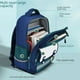 thumbnail image 2 of Mochila escolar con panel trasero de 30 películas: diseño atractivo para hombres y niños con características de peso reducido., 2 of 5