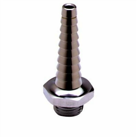 T&S Brass - Outlet, Serrated Tip / Hose End, 3/8'' NPT Male Inlet with Washer Included (Identical to BL-5550-04)