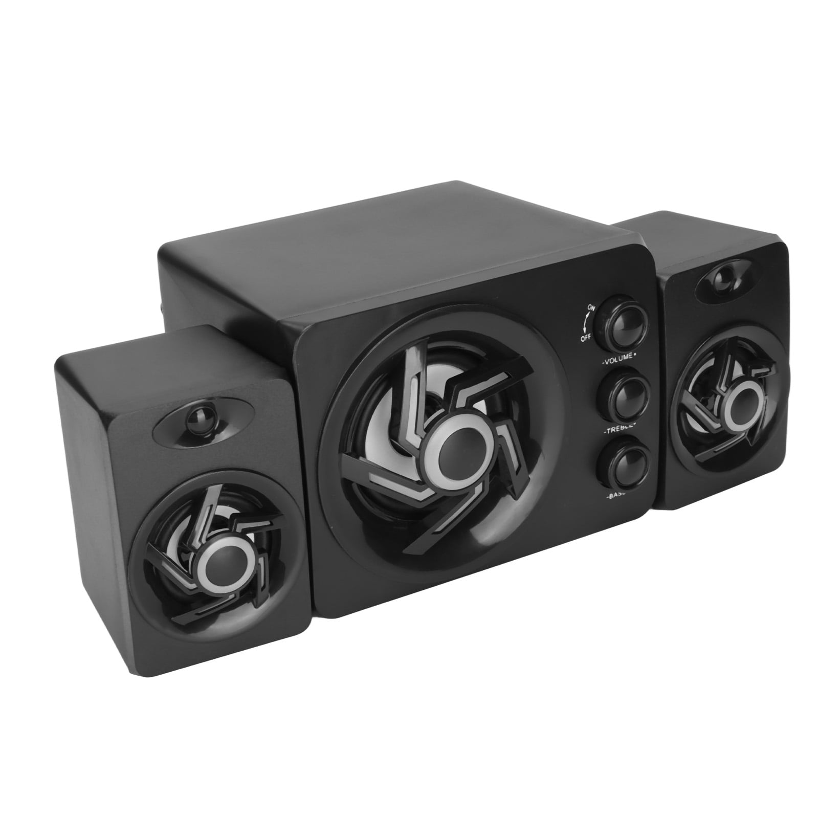 Stereo Speaker System, Gaming Speaker RGB LED Plug And Play