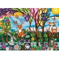 thumbnail image 2 of Friendly Forest Harmony 1000 Piece Puzzle | JaCaRou Forest Animal Puzzle, 2 of 5