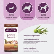 Amber NaturalZ Vibactra Immune Support for Pets | For Immune Support & Microbial Balance 4oz
