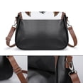 thumbnail image 3 of Psychedelic Pig Head Colorful Vintage Crossbody Bag for Women Medium Leather Hobo Bags Shoulder Bag Classic City Leather Satchels, 3 of 8