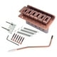 thumbnail image 1 of Sistema de Puente de Guitarra Eléctrica shamjiam Tremolo de Sillín Plano Rojo, 1 of 8
