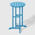 thumbnail image 7 of WestinTrends Outdoor 37" Counter Height HDPE Outdoo Bistro Bar Table, Pacific Blue, 7 of 7
