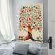thumbnail image 3 of Árbol de la Vida Cuadro decorativo colgante - Arte de pared - Póster enmarcado - Decoración de pared - Regalos para familia, amigos y aficionados 40*60 cm, 3 of 6