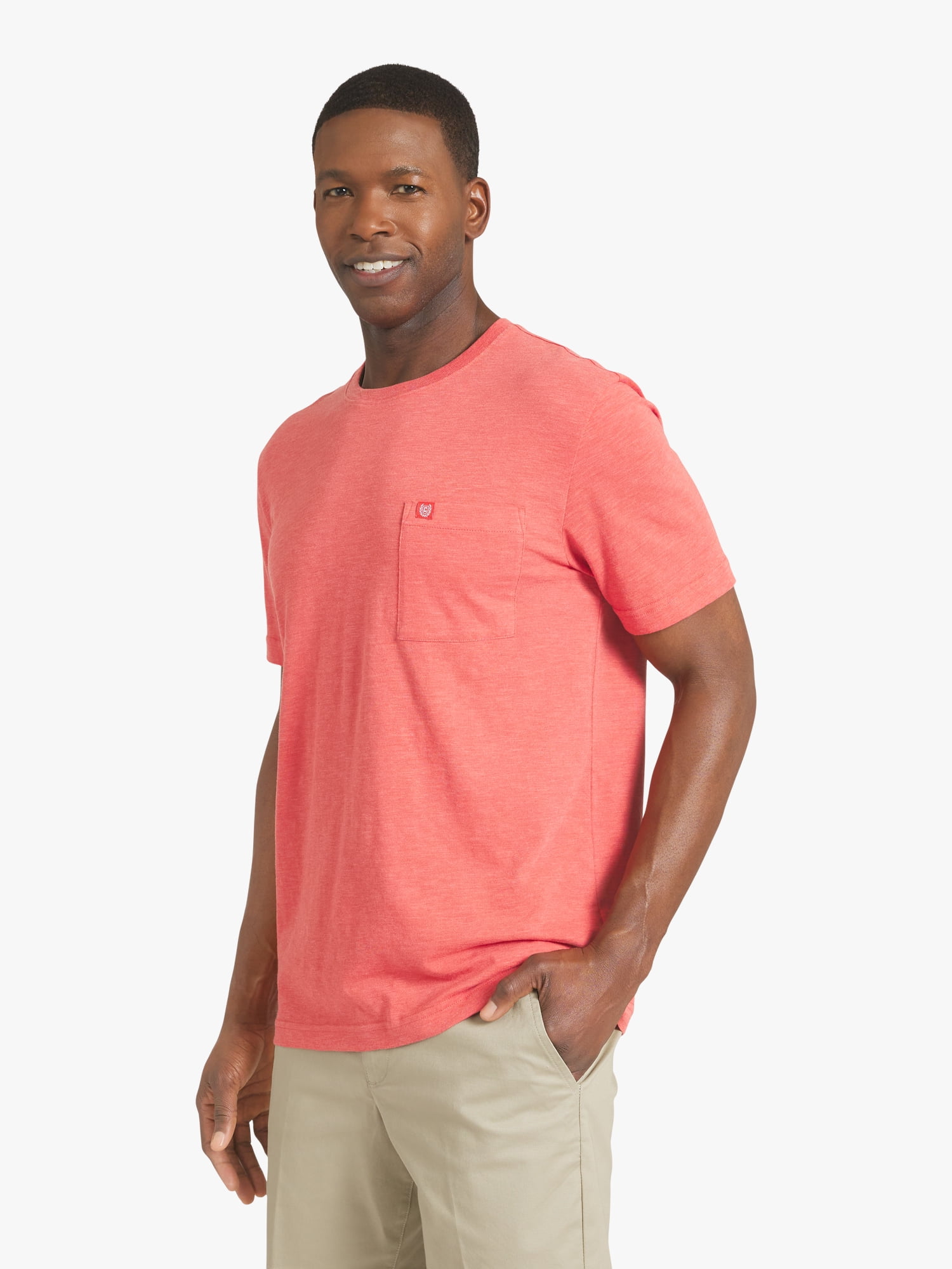 Chaps Men's & Big Men's Short Sleeve Slub Pocket T-Shirt, Sizes S-3XL