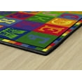 thumbnail image 4 of Flagship Carpets CE191-16W Tapis Blocs Précoces 3 x 5 Pieds - Rectangle, 4 of 17