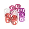 thumbnail image 6 of Unique Bargains 100pcs Dreadlock Beads Aluminum Braiding Beads Metal Cuffs Dreadlock Accessories Hair Decoration Braiding Hair Jewelry for Women Silver Tone, 6 of 7