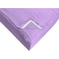 thumbnail image 6 of DNG Creations Zipper Fitted Sheet 15 Inch Deep Pocket ( Includes - 2 Sheet has Zipper & 1 Fitted Sheet Base ) - Queen (60x80) Size 100% Egyptian Cotton ( Solid Lilac Colour ), 6 of 9