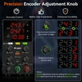 thumbnail image 3 of DC Power Supply Variable, 120V 3A Adjustable Switching Regulated DC Bench Power Supply with Intelligent Charging Mode, 18W USB Interface, Precision Encoder Knob (Black), 3 of 6