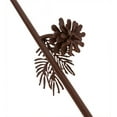 thumbnail image 4 of Meyda 161410 36 in. Buffalo Warrior with Teepee Pendant, Rust & Amber Mica, 4 of 7