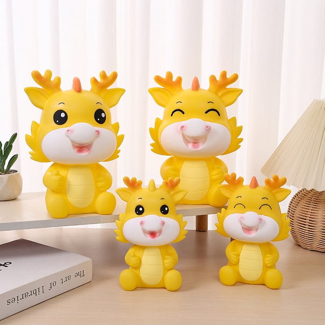 Alcancía de moda y divertida, alcancía creativa de dibujos animados, alcancía anticaída para niños, regalo para estudiantes infantiles