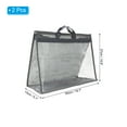 thumbnail image 2 of Unique Bargains Clear Purse Storage Organizer Dustproof Cover Gray XXL, 2 of 5