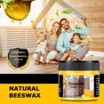 thumbnail image 2 of 3-piece set of wooden spice beeswax natural beeswax traditional wood wax multi-purpose furniture wax, for wood furniture care, 2 of 4