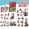 thumbnail image 4 of Calendario de Adviento de Navidad, juego de bloques de construcción, caja de juguetes para niños, calendario de Adviento de Navidad de 24 días, kit de bricolaje, regalo para niños de 6 años o más, 4 of 5