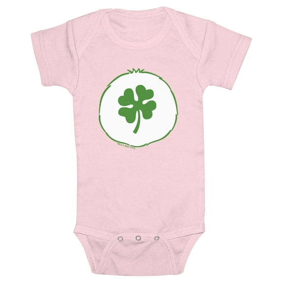 Infant's Care Bears Good Luck Bear Belly Badge Bodysuit
