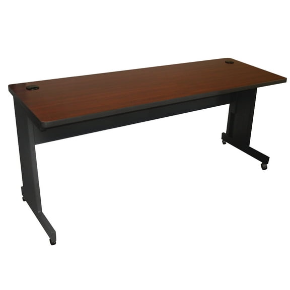 Pronto Mobile Training Table with Lockable Raceway, 72W x 24D