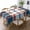 Color-4, variant on Blue Red And Beige Tartan Plaid Rectangular Tablecloth 55"x70" with Lace Edge, Washable Durable Table Cover for Dining, Indoor Outdoor Home Restaurant Decor