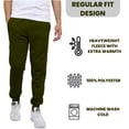 thumbnail image 3 of 6-Pack Mens Slim Fit Fleece Jogger Sweatpants (S-3XL), 3 of 6