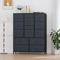 thumbnail image 4 of Qinaqin 48"h Tela Almacenamiento cm de Profundidadresser para Dormitorio Closet Alturaallway Living Sala (Grey), 4 of 8
