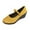 Yellow, variant on Women's Loafers Comfortable for Standing All Day Long Women's Casual On Shoes Fashion Suede Wedge Heel Comfortable Everyday Walking Shoes For Women Stylish Loafers