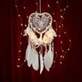 thumbnail image 2 of attrape De Rves Led, Faite Main Capteur De Rves En Plumes Lumineux Dream Catcher Pour Chambre Maison Dcoration Tenture Murale Mobile Decoratif Fil, 2 of 5