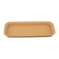 thumbnail image 6 of Indoor Outdoor Flower Pot Plant Saucer Drip Trays Resin Rectangle Plate, 6 of 9