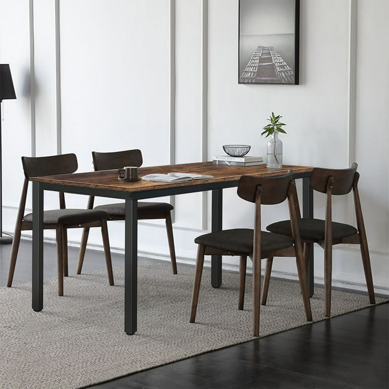 VEIKOUS 47 Industrial Dining Table Desk w Adjustable
