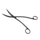 thumbnail image 2 of Carbonized Stainless Steel Aquarium Tank Aquascaping Tool Tank Plant Landscaping Scissors, 2 of 2