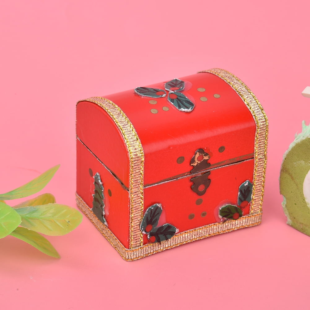 Beautiful Dollhouse Decoration, Mini Treasure Box, For Kids Christmas