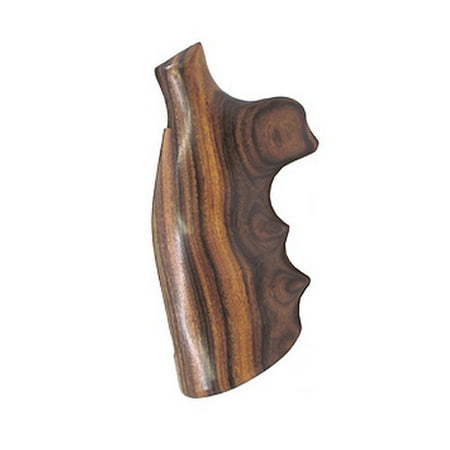 - Hogue S&W K or L Frame Square Butt Grips Pau Ferro